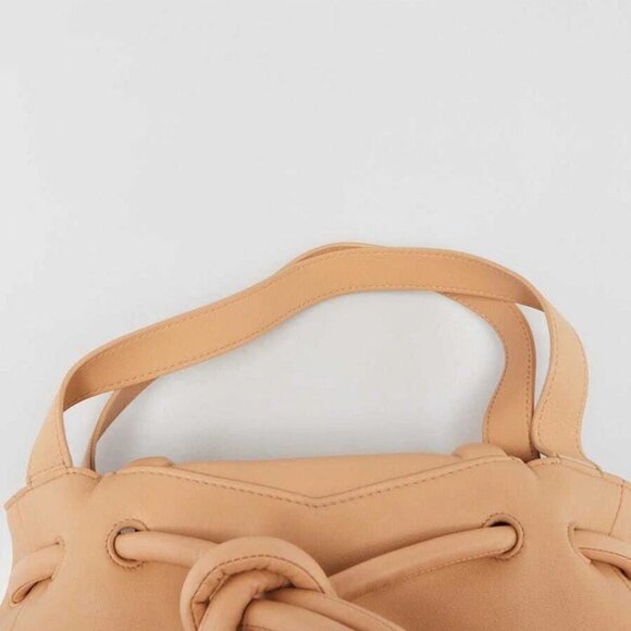 Bottega Veneta Beige Smooth Nappa Leather Beak Flap Bag - Picture 12 of 12